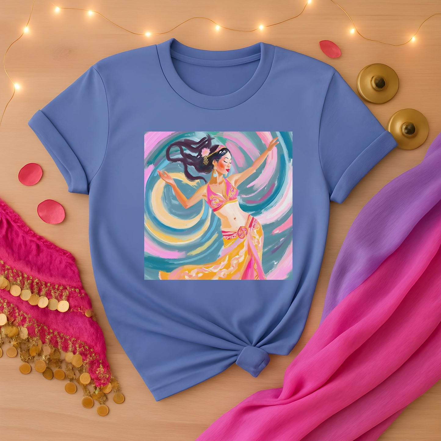 Acrylic Belly Dancer Tee