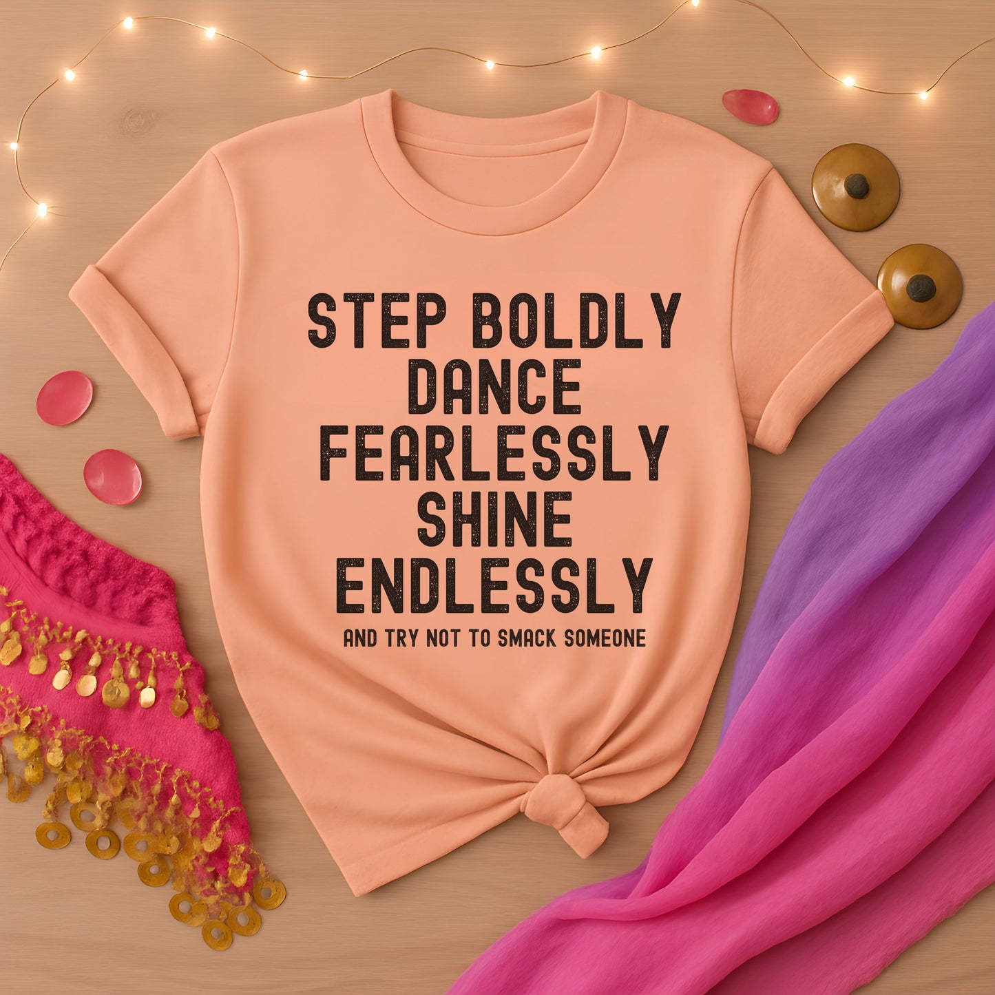 Try Not To Smack Someone Tee