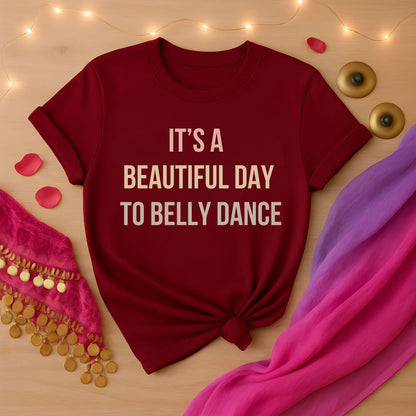 It's A Beautiful Day To Belly Dance Tee