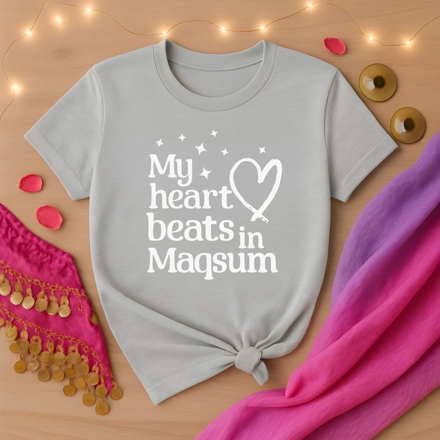 My Heart Beats In Maqsum Tee