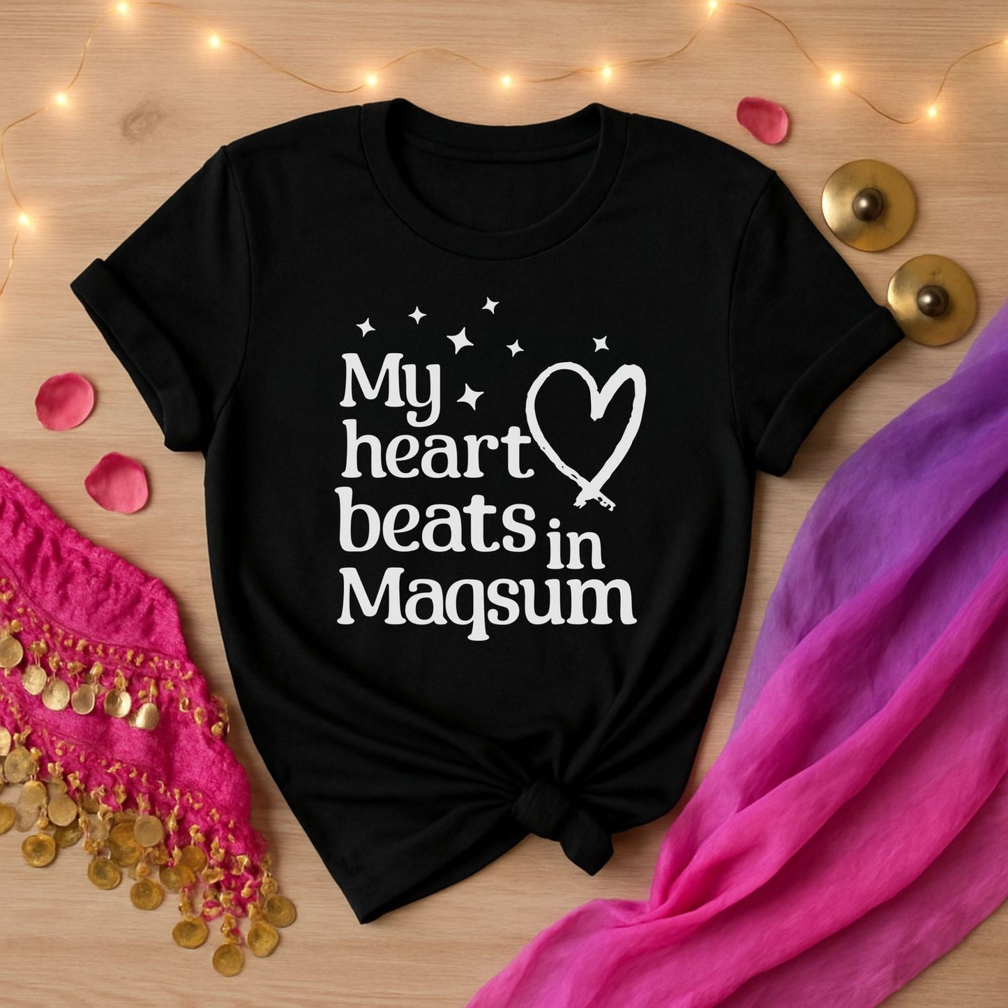 My Heart Beats In Maqsum Tee