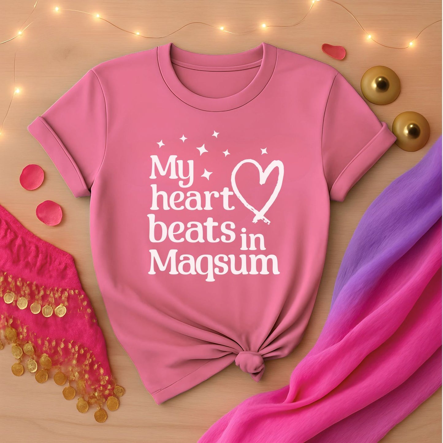 My Heart Beats In Maqsum Tee