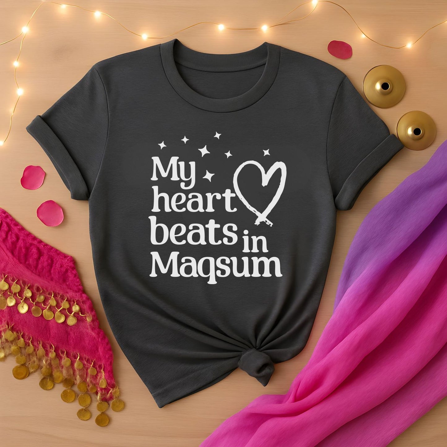 My Heart Beats In Maqsum Tee