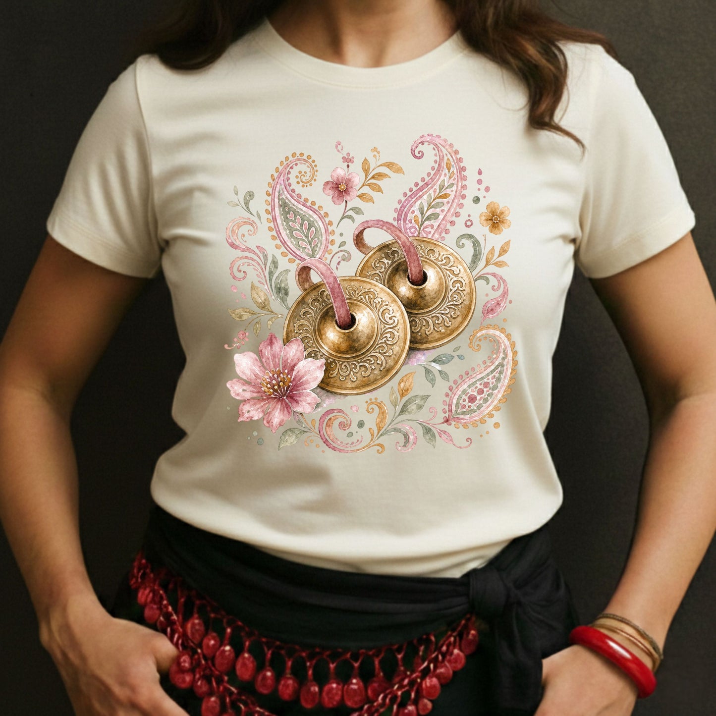 Boho Paisley & Zills Tee