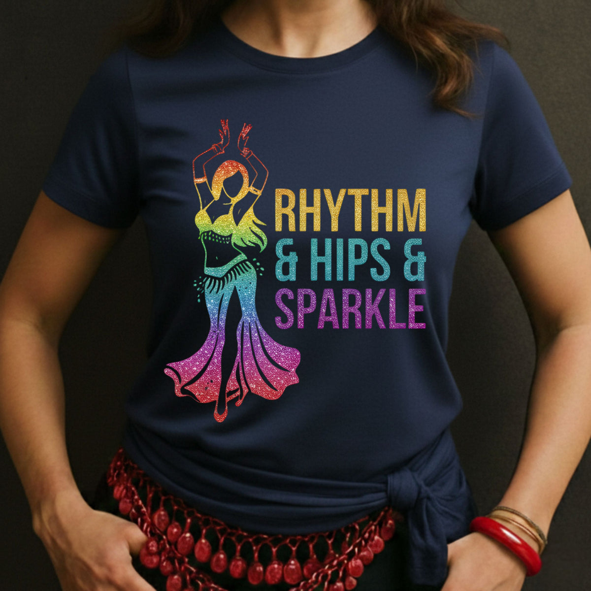 Rhythm & Hips & Sparkle Tee