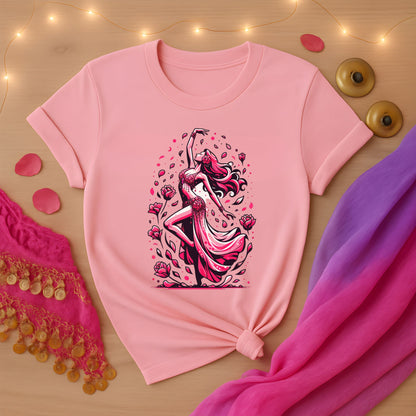 Bellydance & Rose Petals Tee