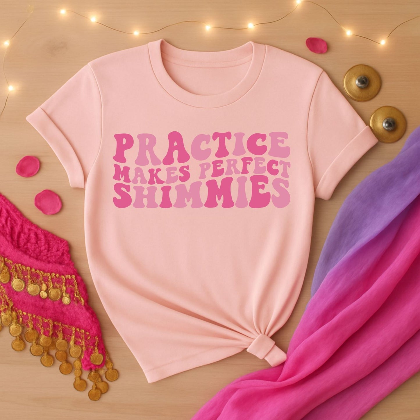 Practice Makes Perfect Shimmies Tee