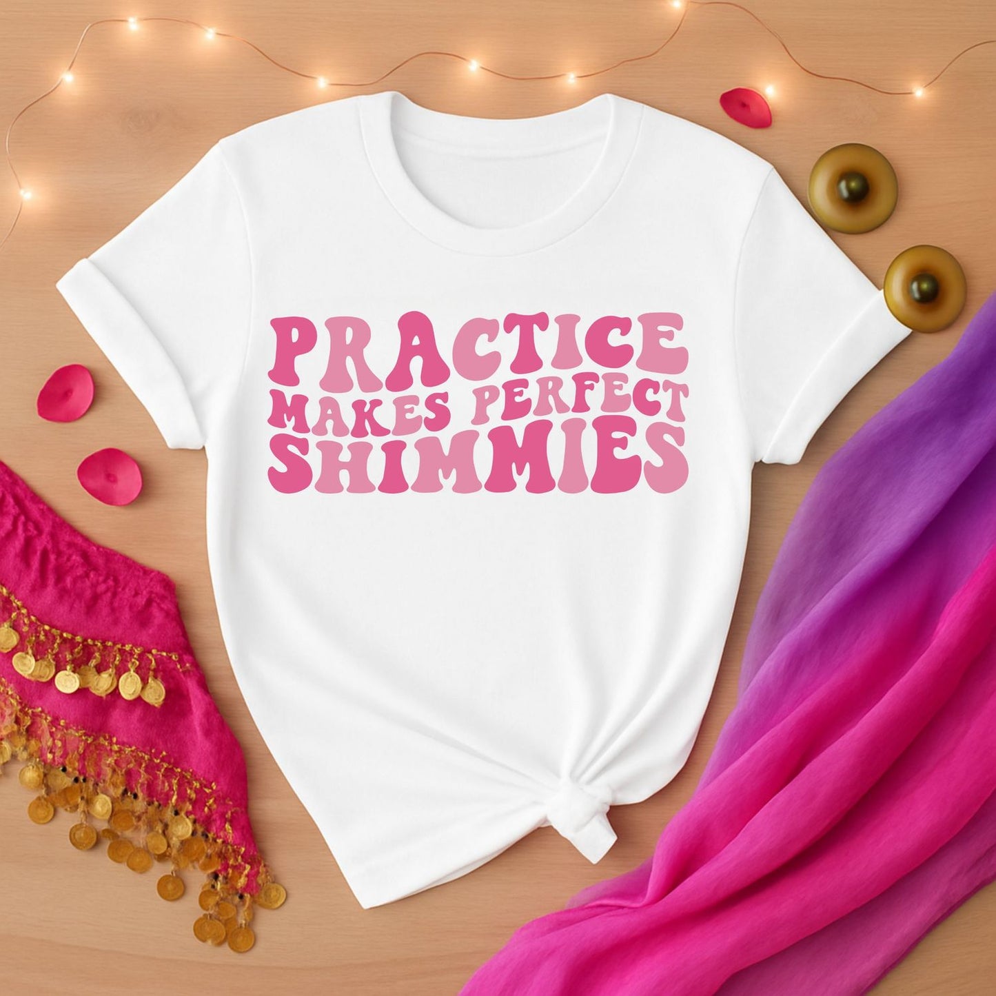 Practice Makes Perfect Shimmies Tee