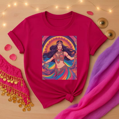 Psychedelic Belly Dancer Tee