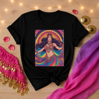 Psychedelic Belly Dancer Tee