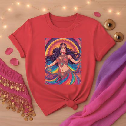 Psychedelic Belly Dancer Tee