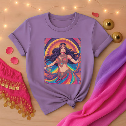 Psychedelic Belly Dancer Tee