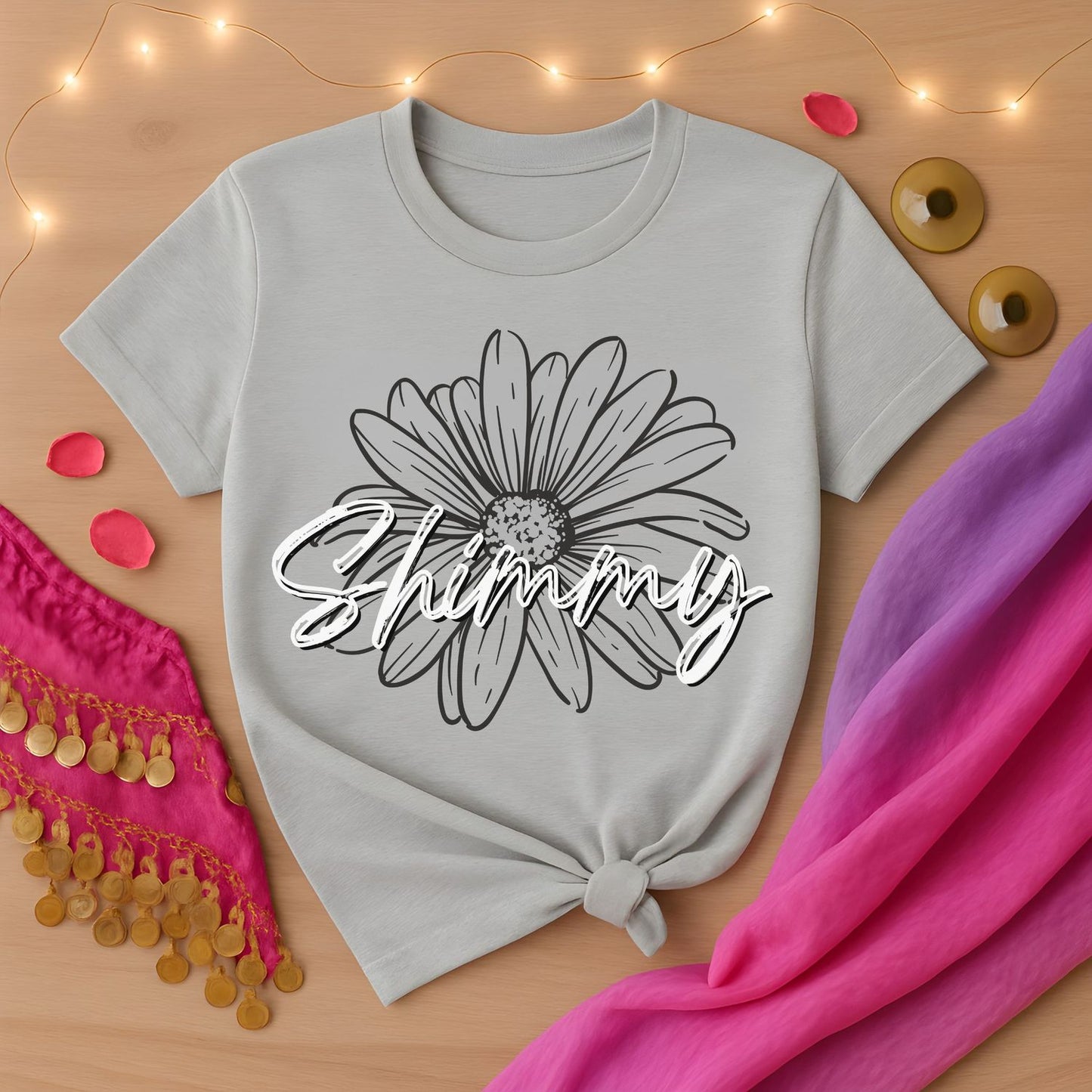 Shimmy Daisy Tee