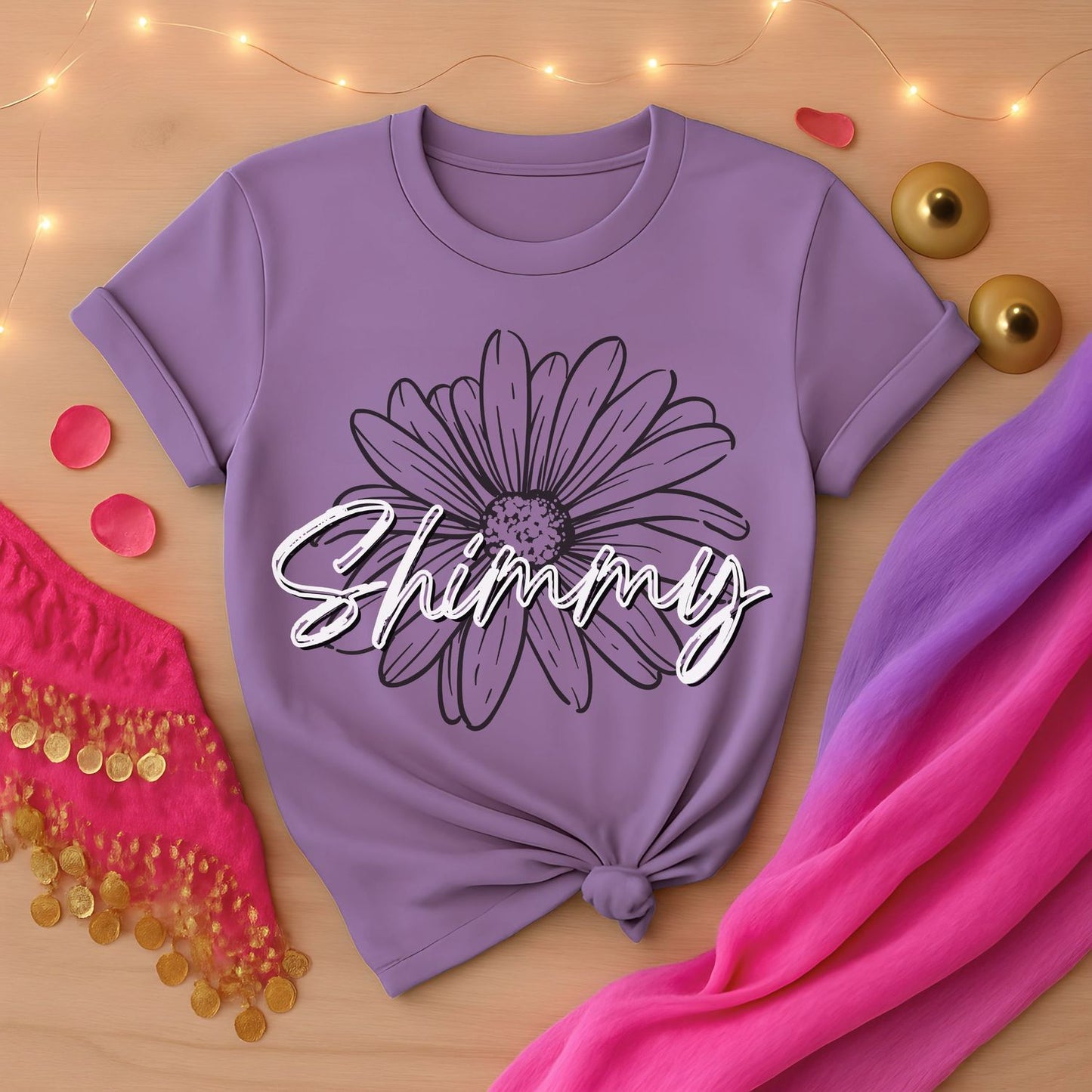 Shimmy Daisy Tee