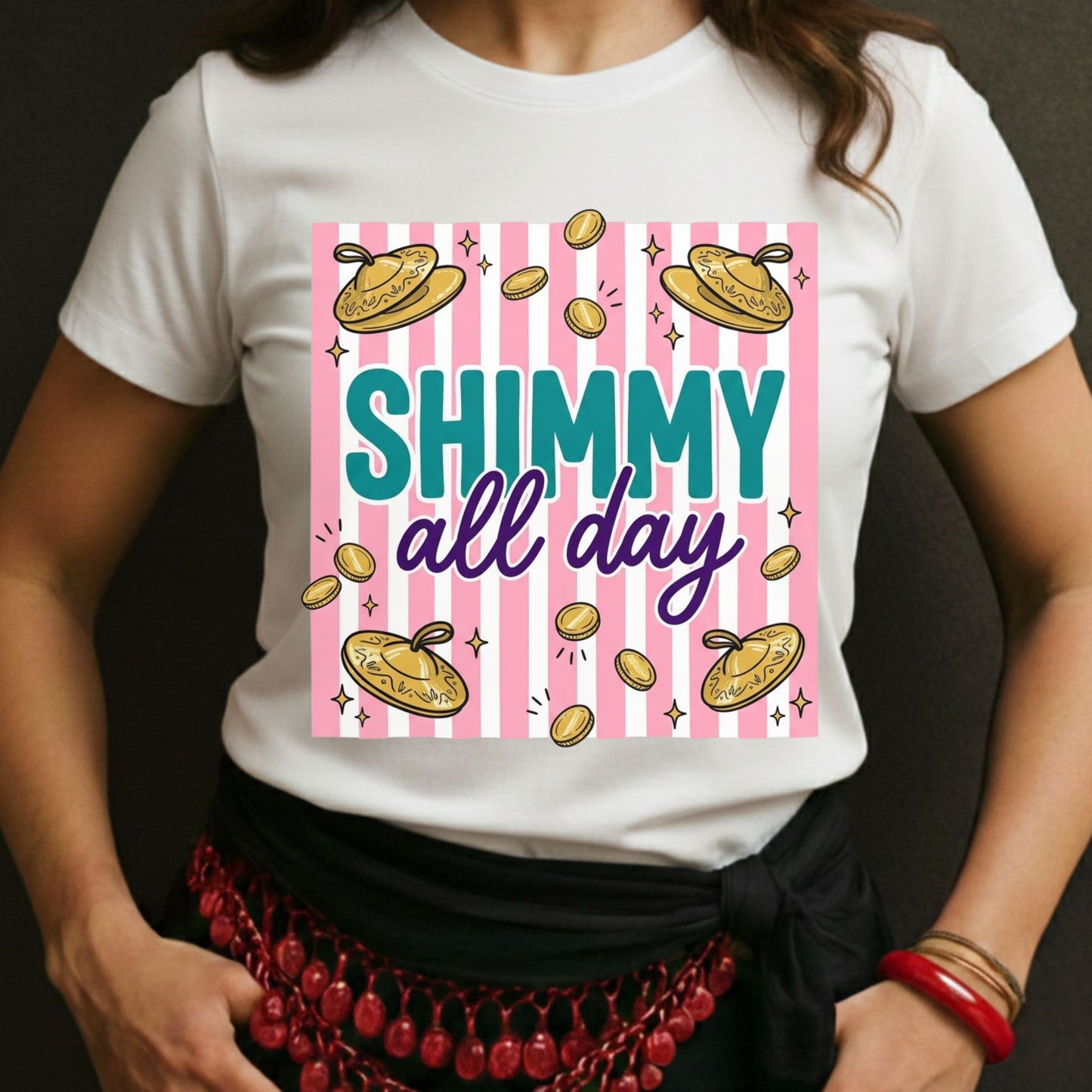 Shimmy All Day Tee