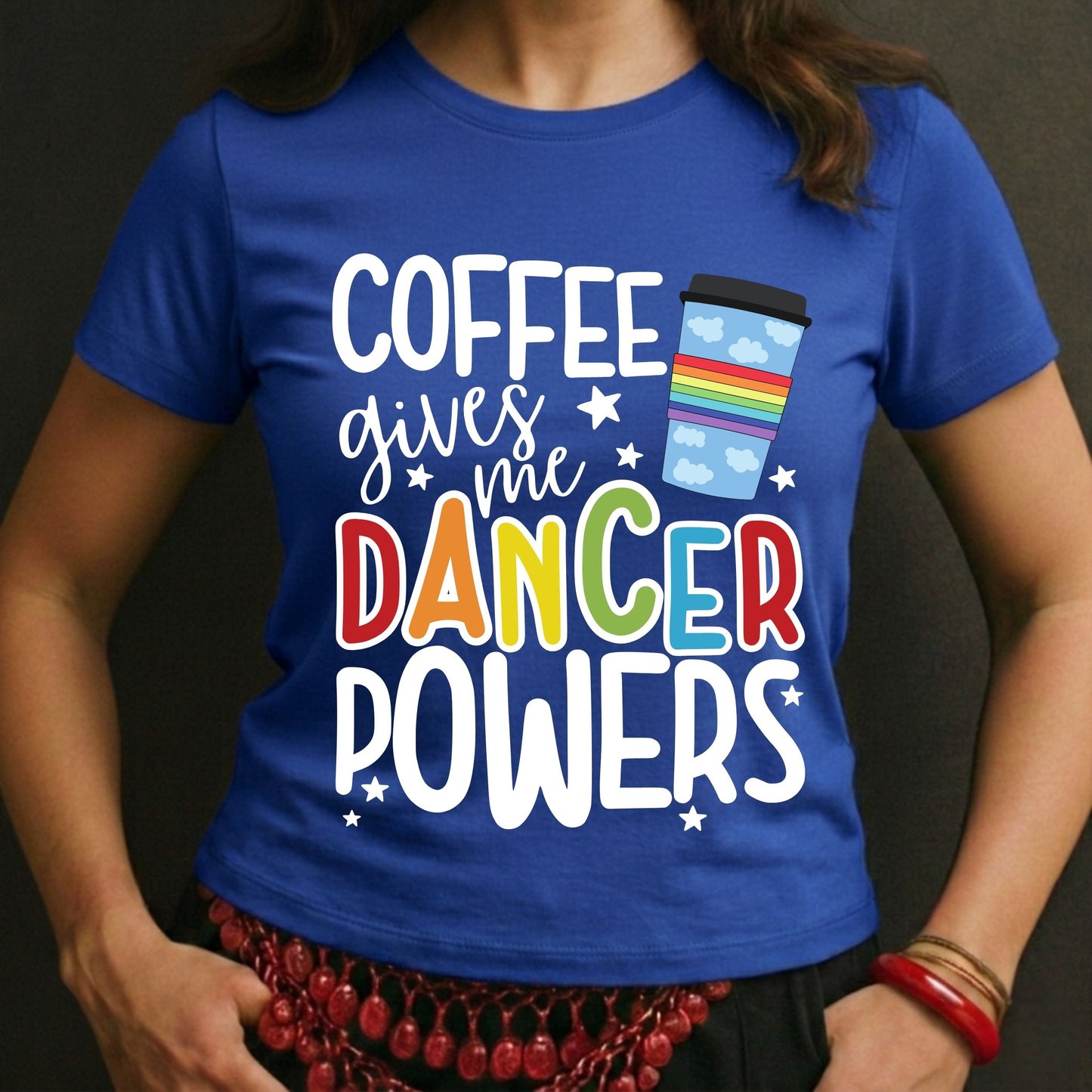 Coffee Gives Me Dancer Powers Tee