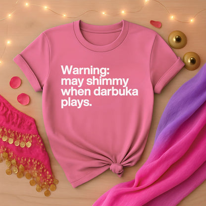 Warning May Shimmy Tee