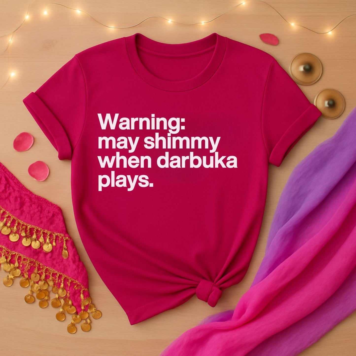Warning May Shimmy Tee