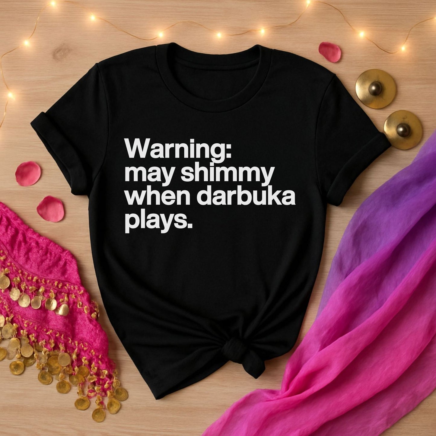 Warning May Shimmy Tee