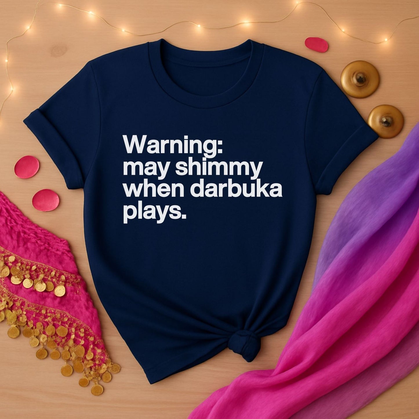 Warning May Shimmy Tee