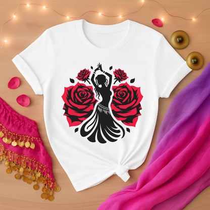 Bellydancer & Roses Tee