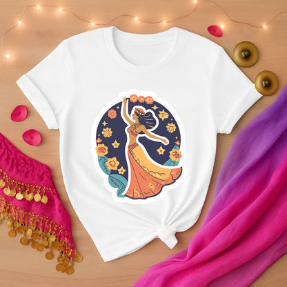 Yellow Dancer Goddess Tee