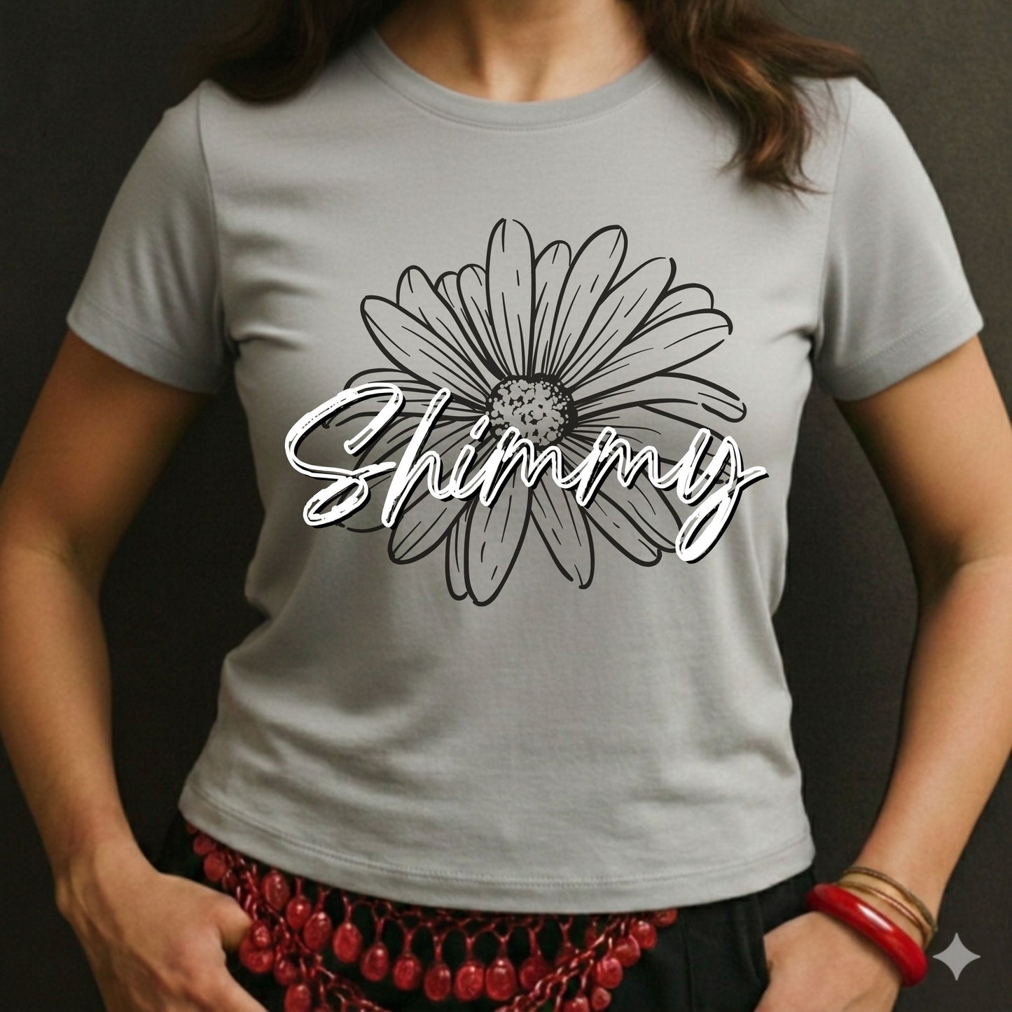 Shimmy Daisy Tee