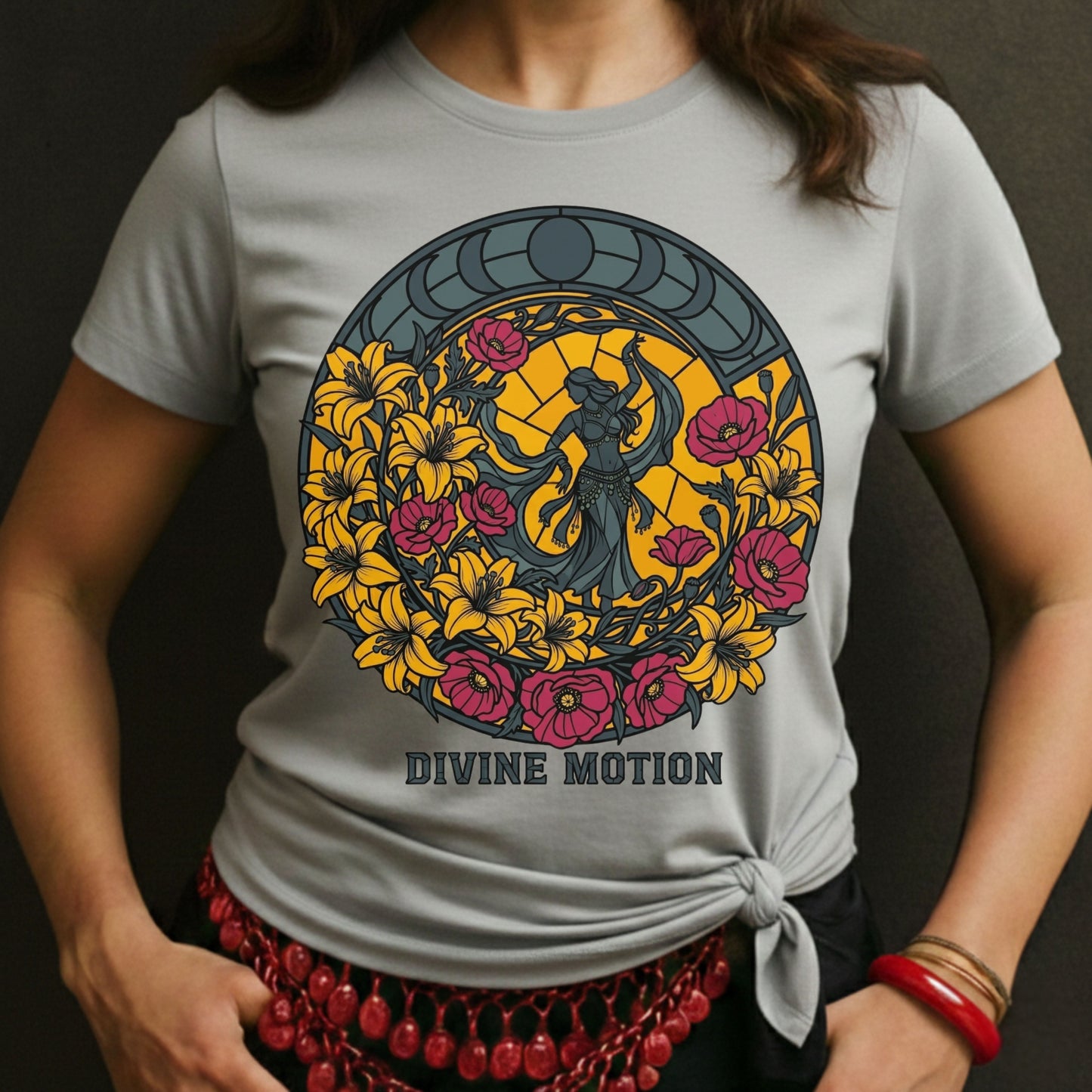Divine Motion Stained Glass Tee