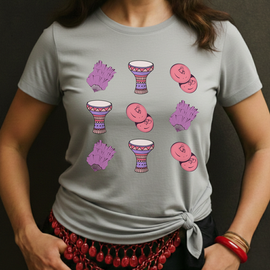 Belly Dance 3x3 Tee