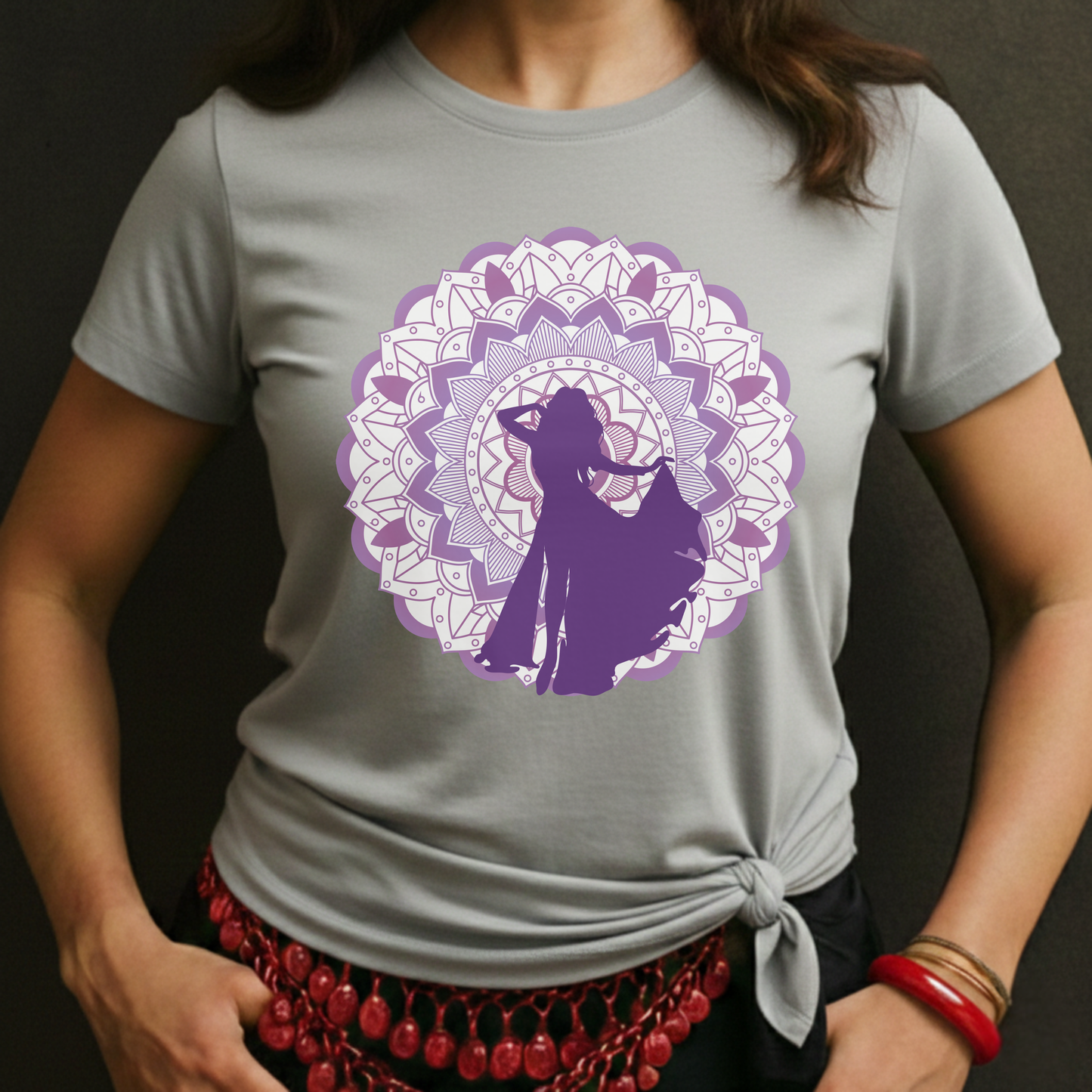 Purple Mandala Tee