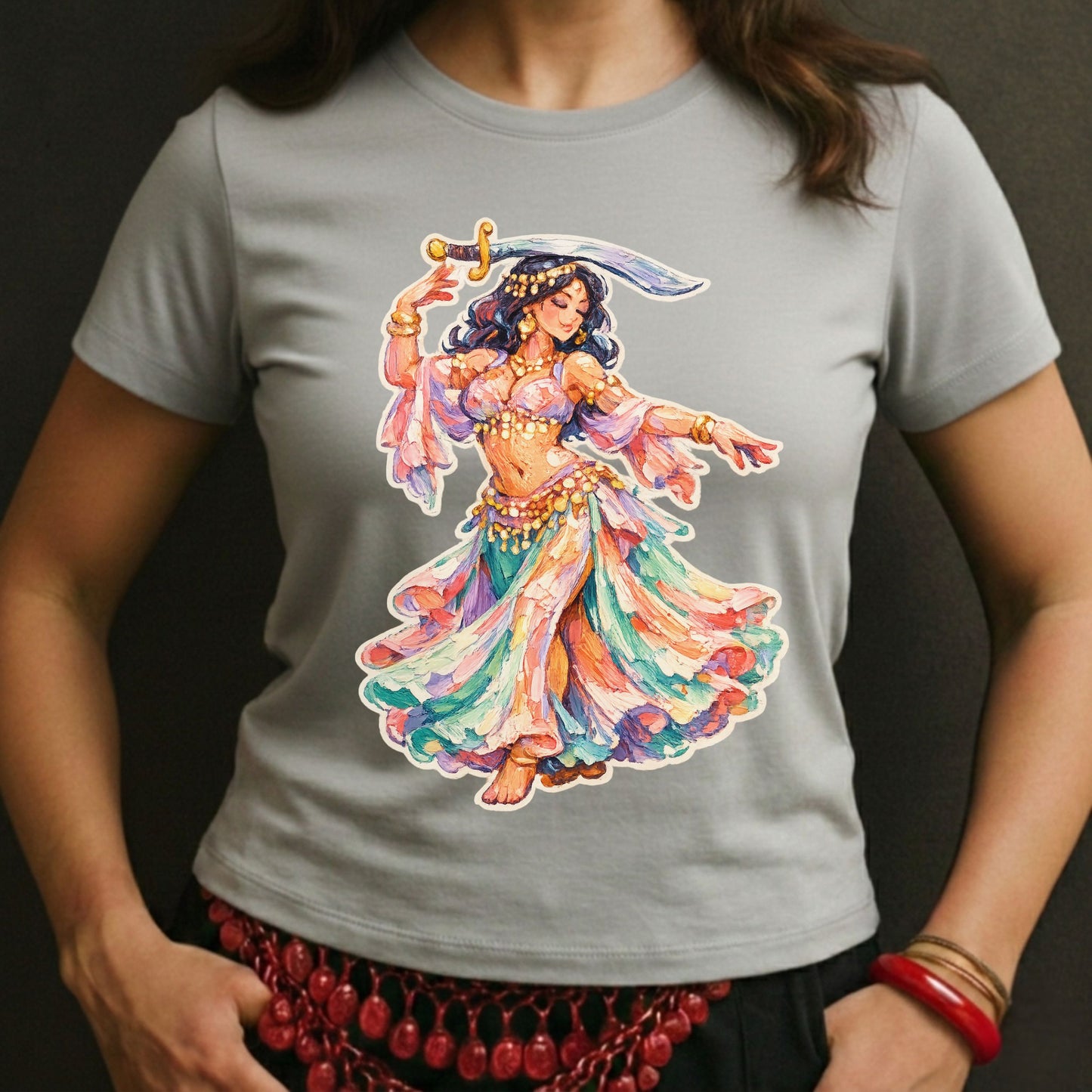Chunky Paint Dancer Tee