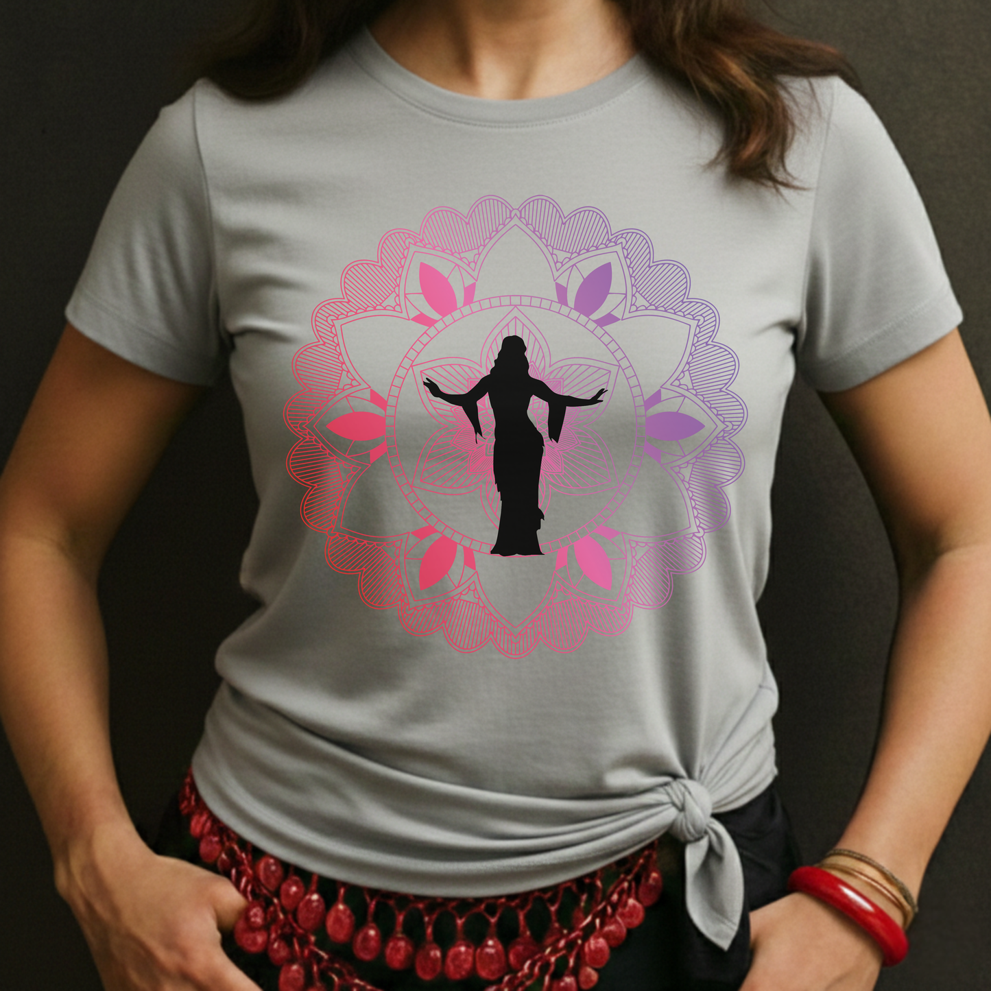 Pink Mandala Tee