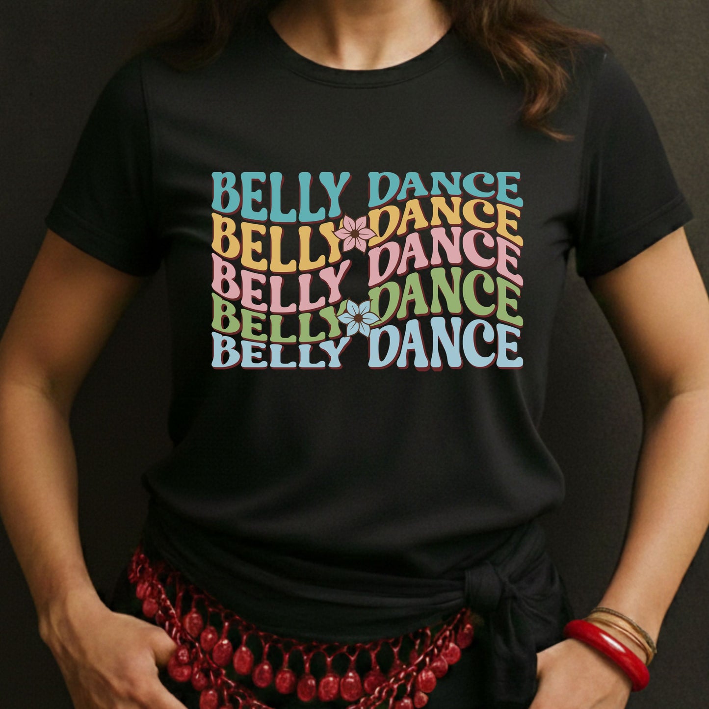 Belly Dance Wavy Tee