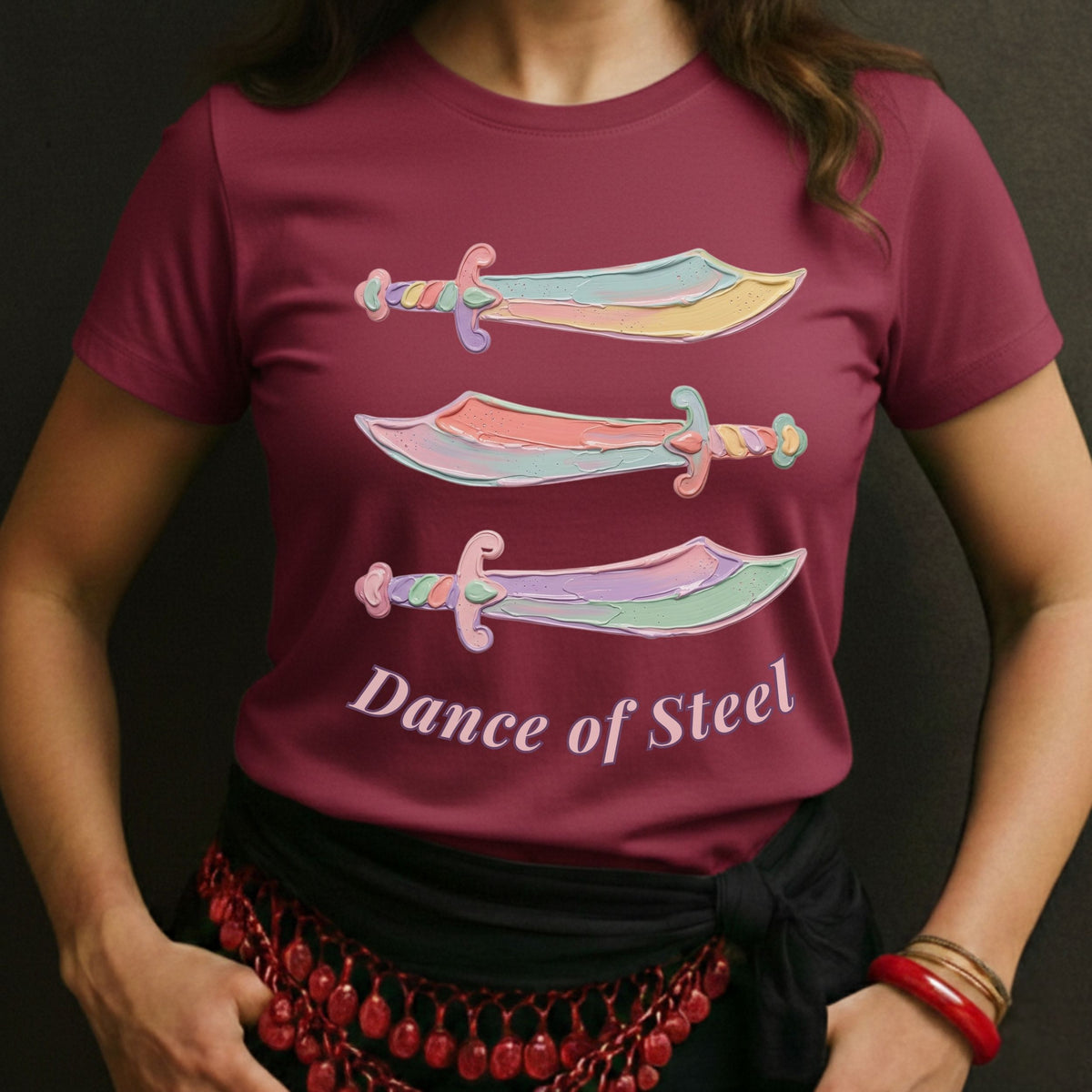 Dance Of Steel Chunky Paint Tee
