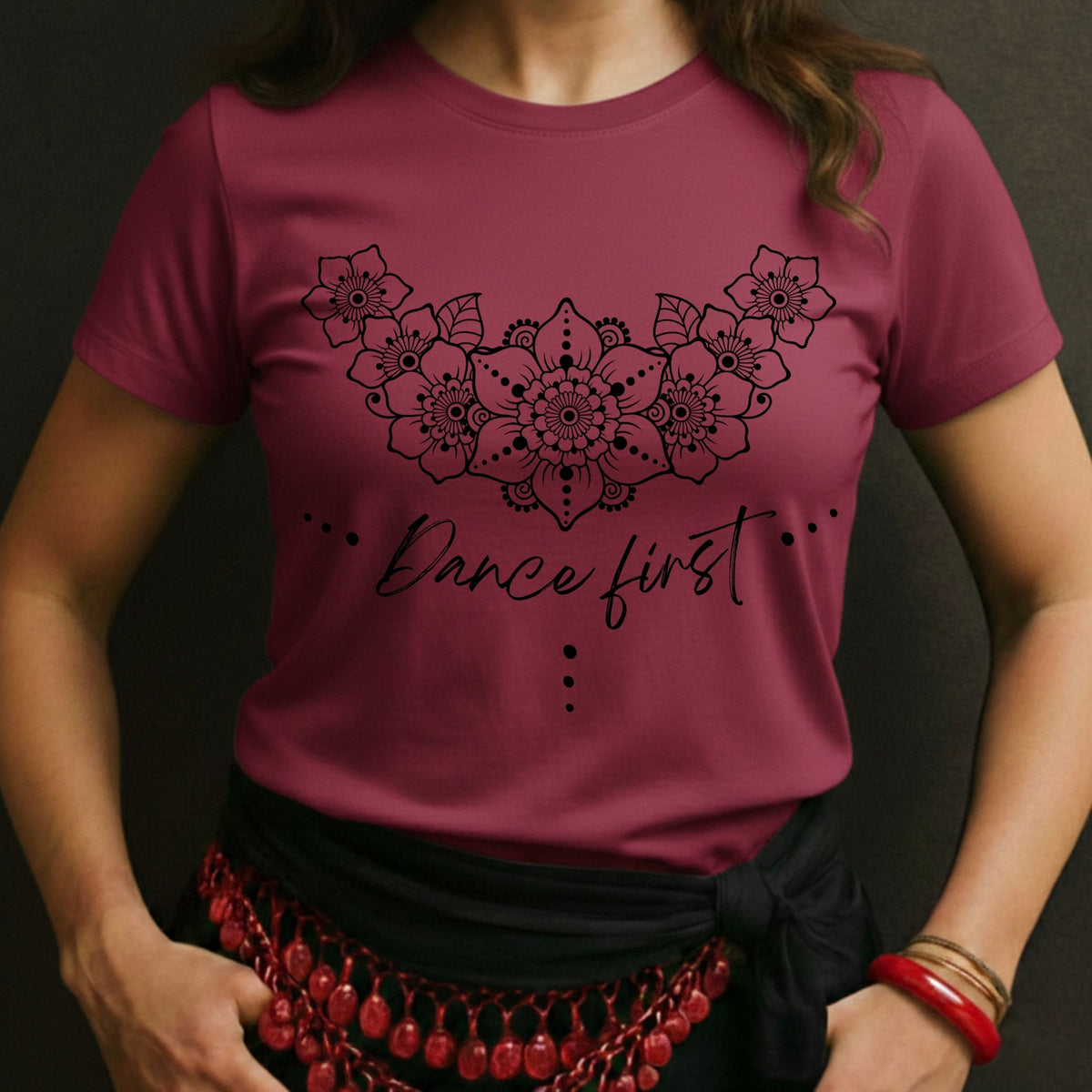 Dance First Henna Tee