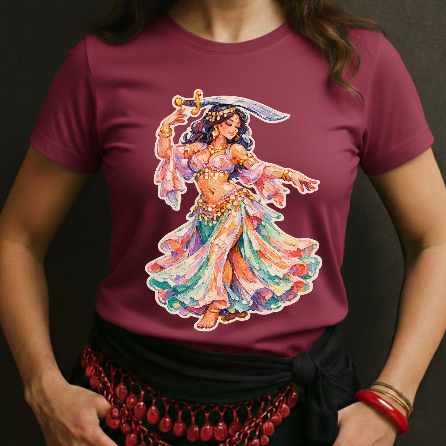 Chunky Paint Dancer Tee