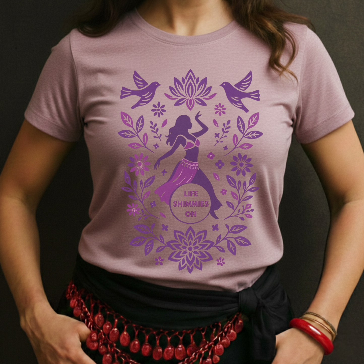 Life Shimmies On Tee