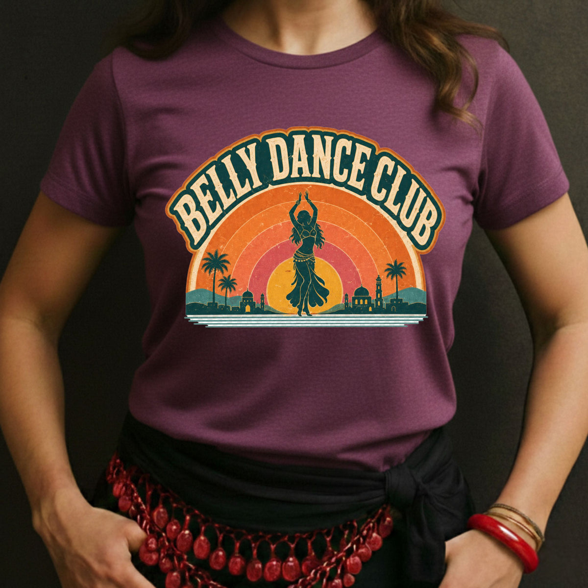 Retro Sunset Tee