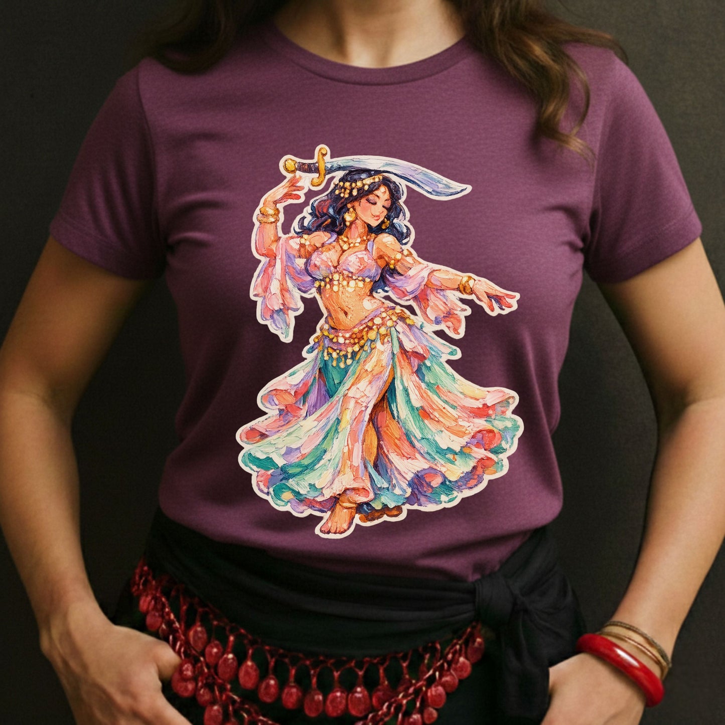 Chunky Paint Dancer Tee