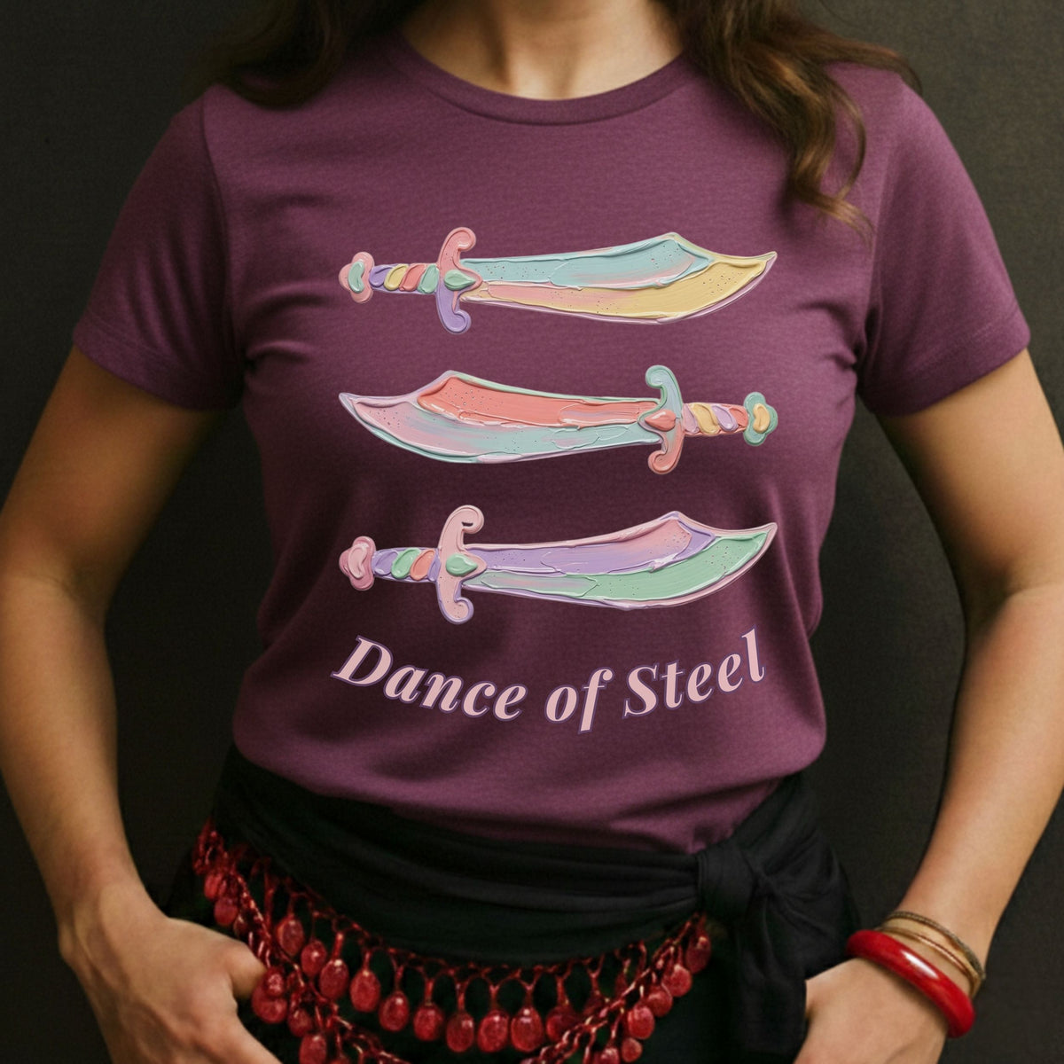 Dance Of Steel Chunky Paint Tee