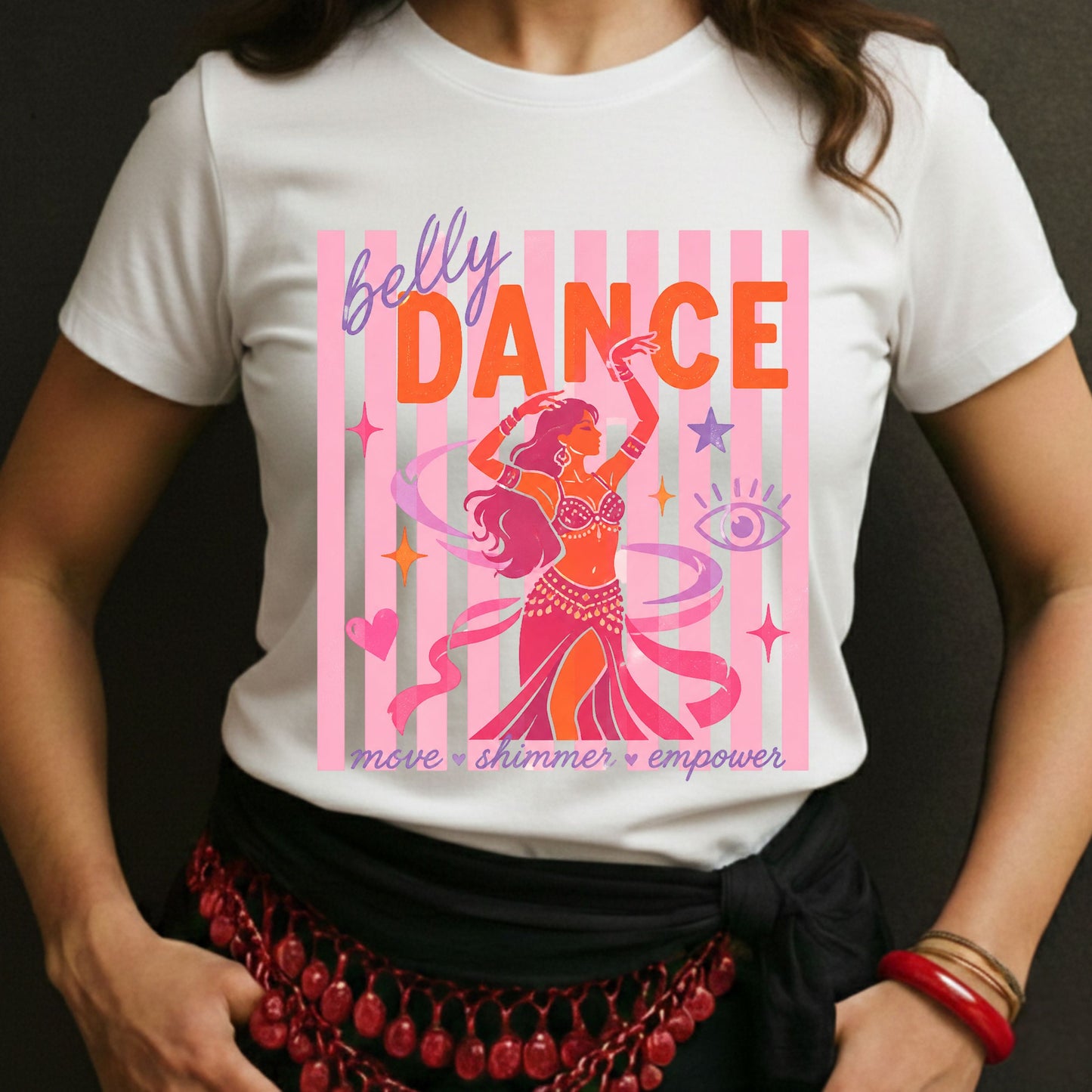 Belly Dance - Move Shimmer Empower Tee