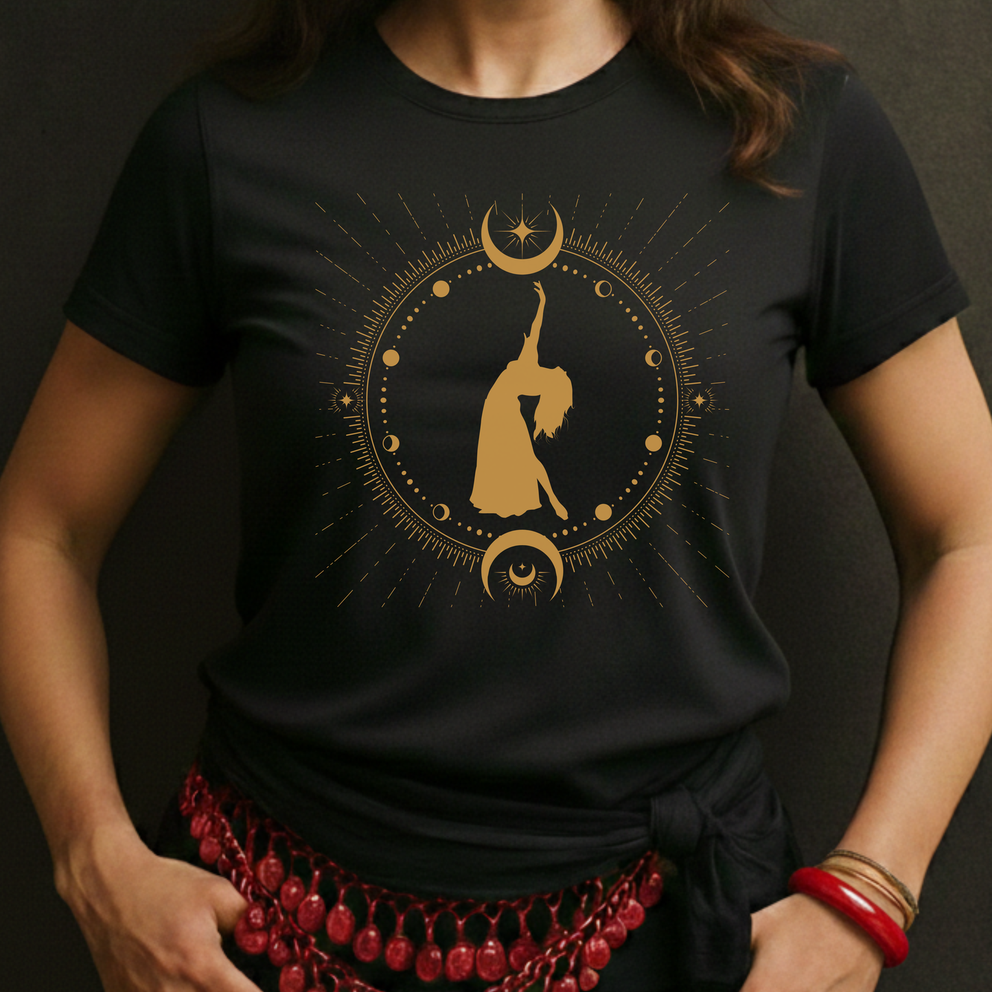Celestial Belly Dancer Backbend Tee
