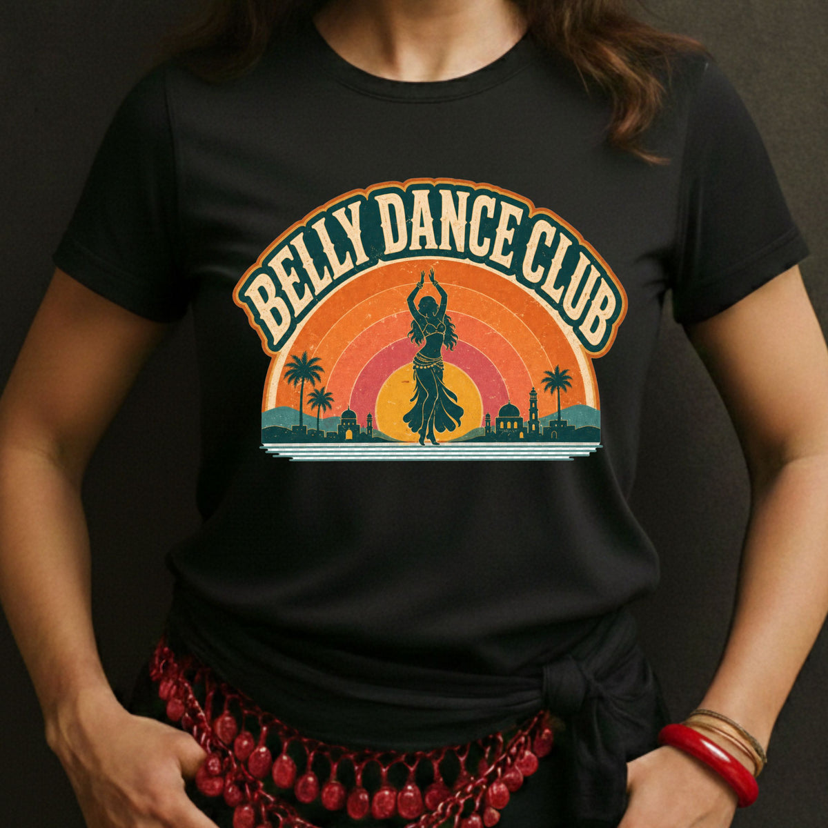 Retro Sunset Tee