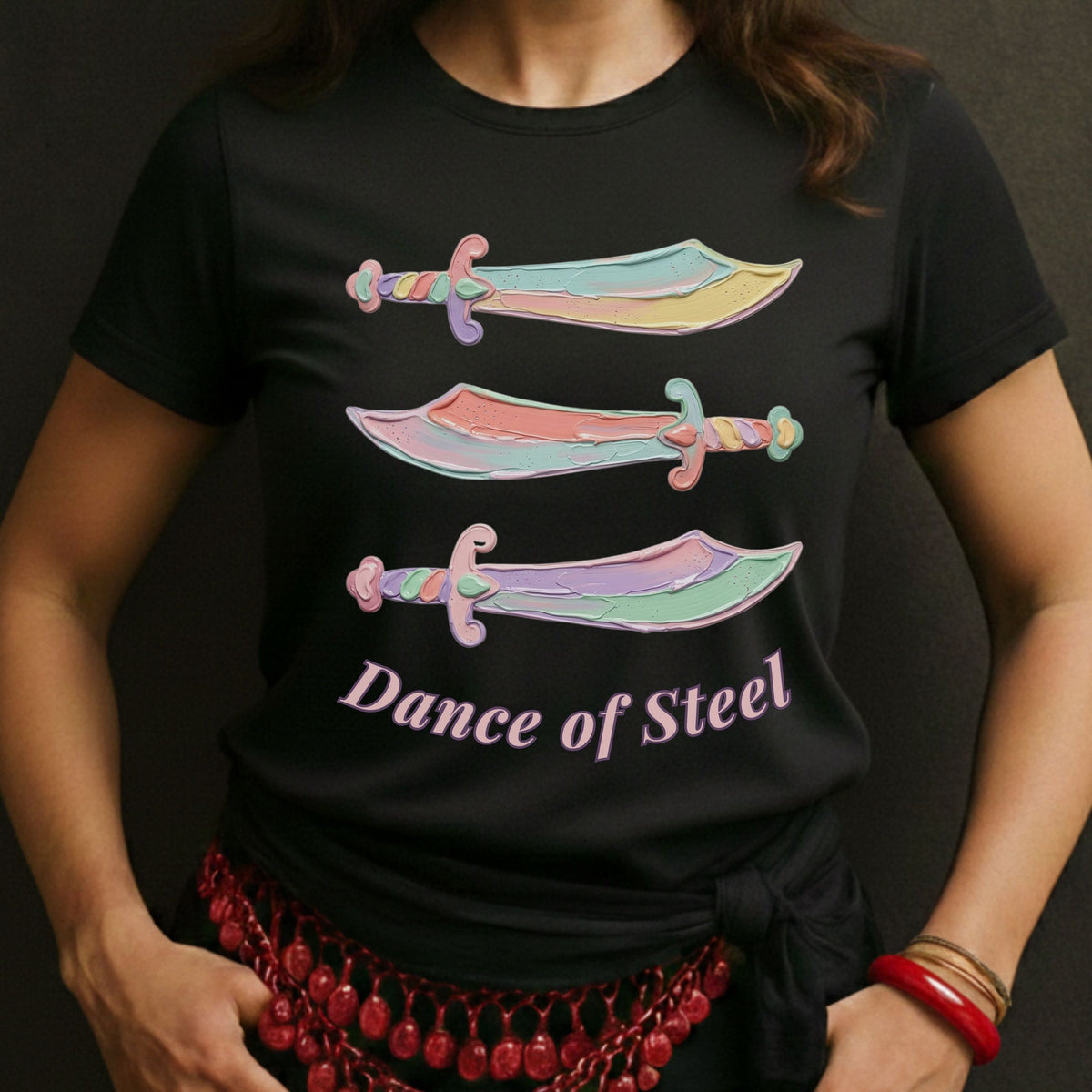 Dance Of Steel Chunky Paint Tee