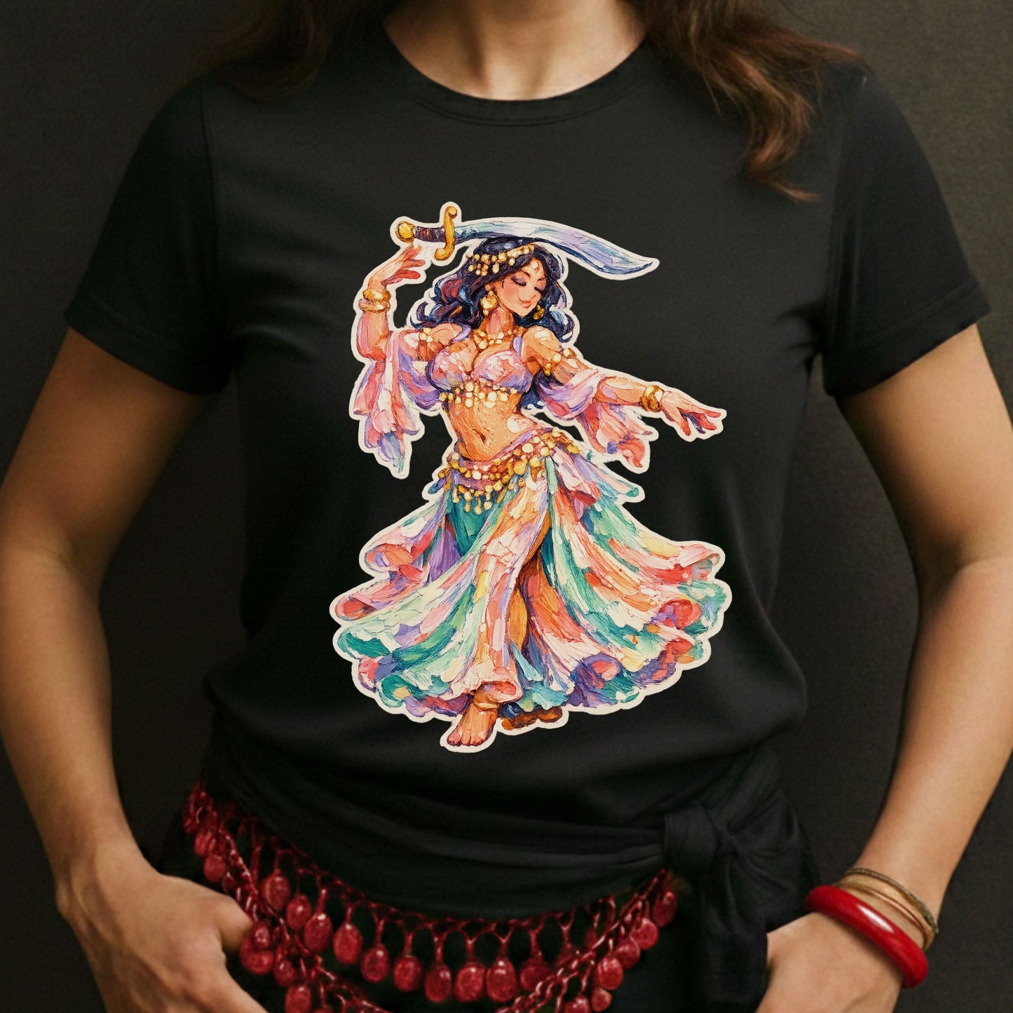 Chunky Paint Dancer Tee