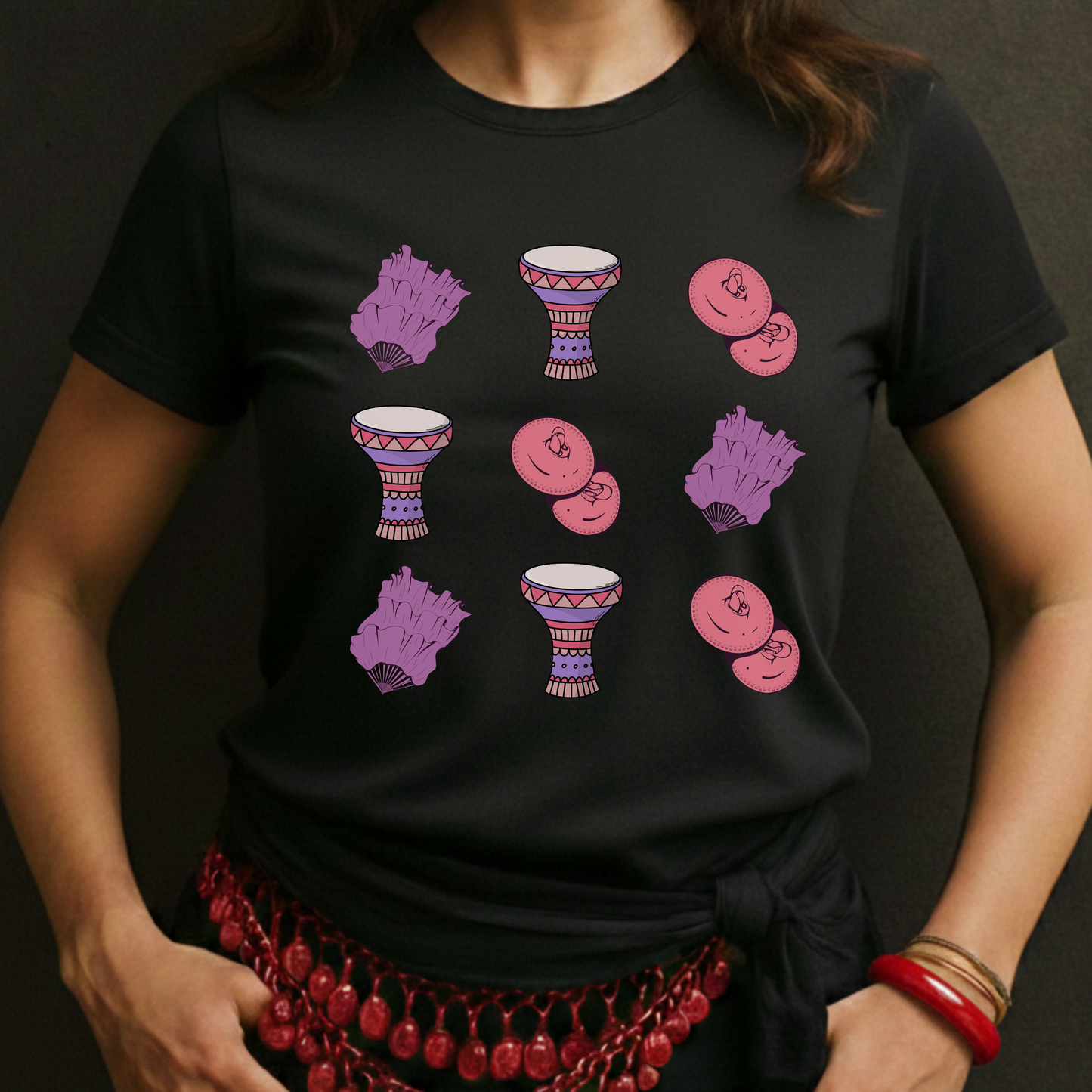 Belly Dance 3x3 Tee