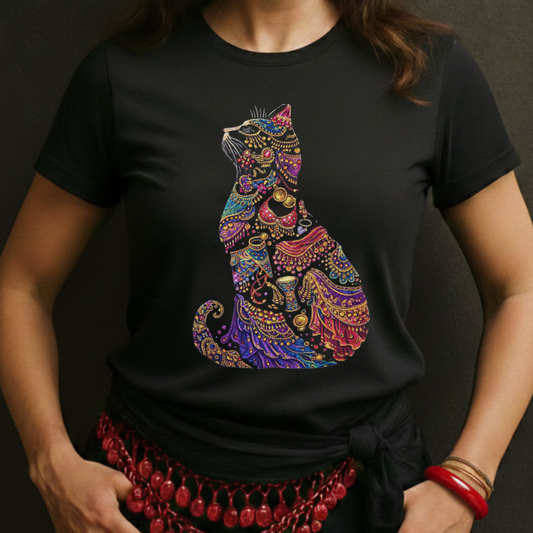 Belly Dance Cat Tee