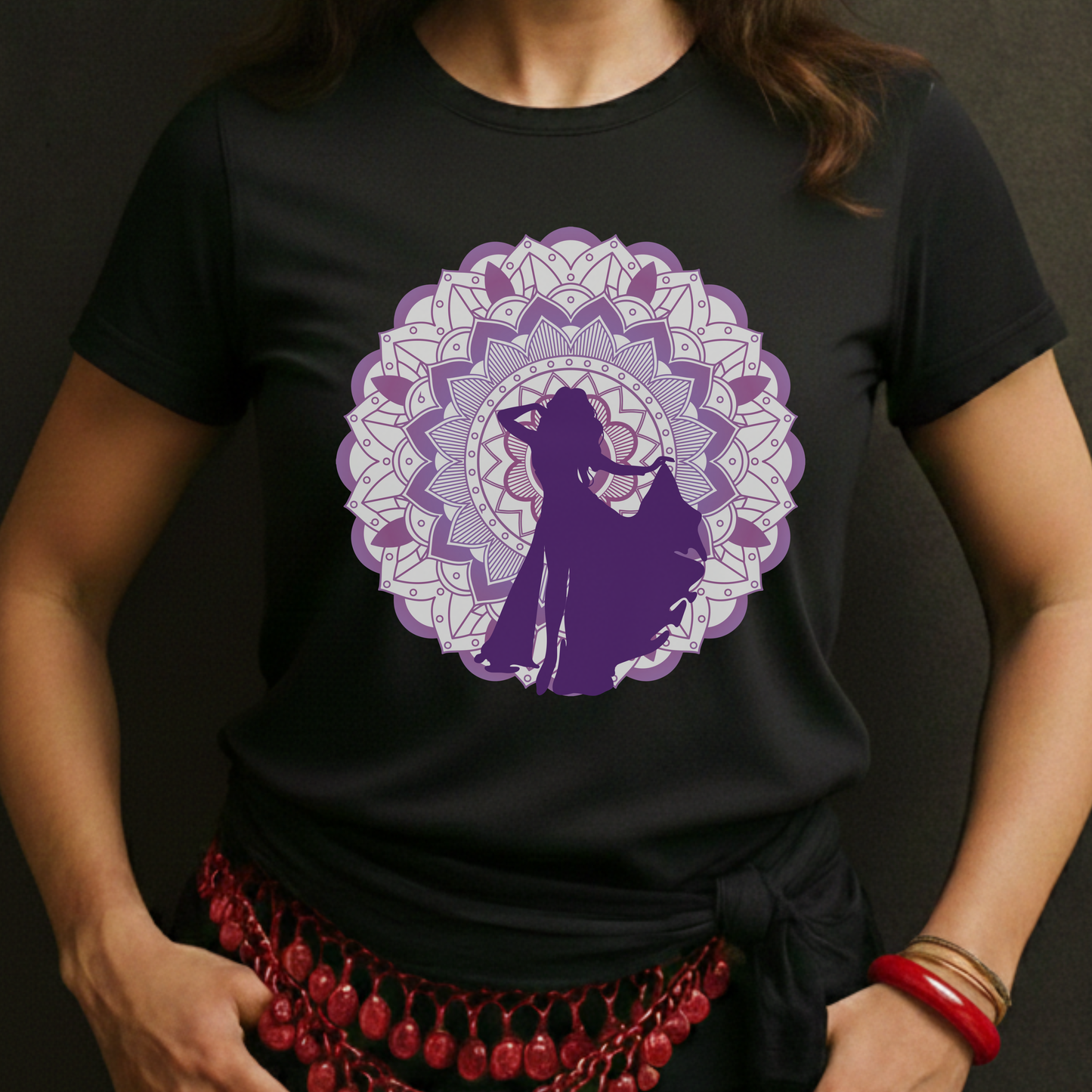 Purple Mandala Tee