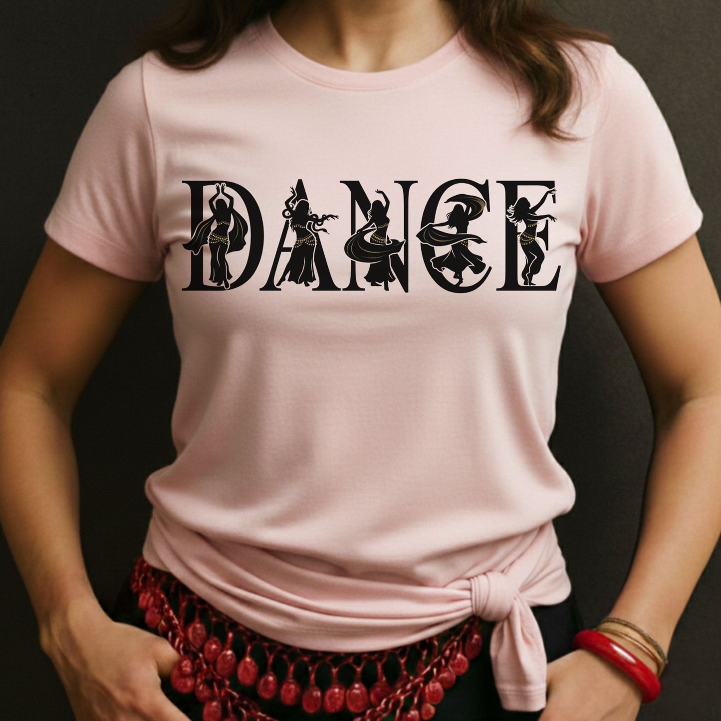 Belly Dance Elegant Silhouettes Tee
