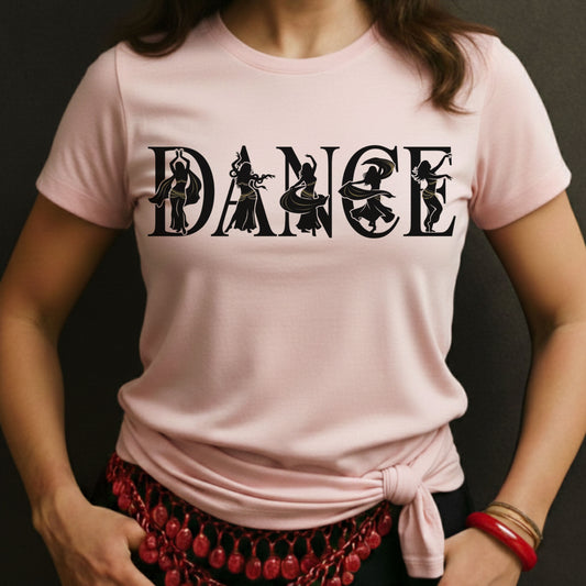 Belly Dance Elegant Silhouettes Tee
